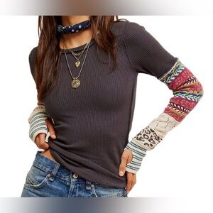Free People We the Free All in the Cuff thermal long sleeve
